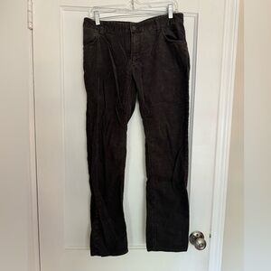 Lacoste corduroy black jeans